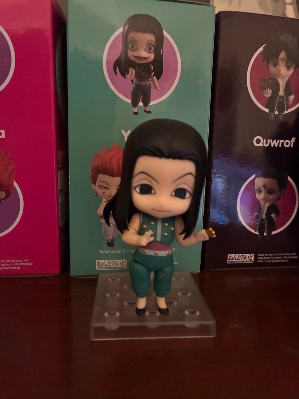 hxh hunter x hunter illumi zoldyck nendoroid figure
